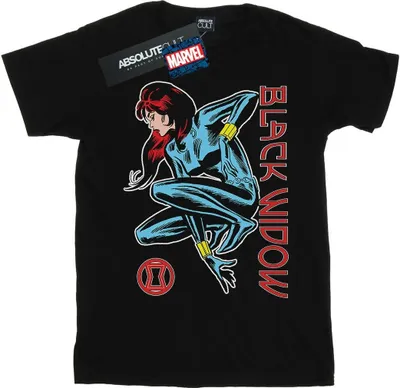 Produktbild von Marvel - "In Action" T-Shirt für Herren BI43492 (S) (Schwarz)