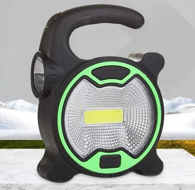 Produktbild von LED Mini Handlamp für Camping und Autoreparatur, superheller Reiseleuchten, grüne Notlichtlampe (Batterien nicht enthalten)