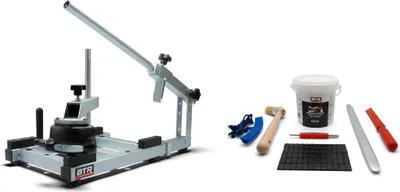 Produktbild von BTR Reifenmontiergerät 15 - 19" mit Starterpaket und Klebegewichte in Schwarz