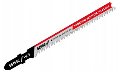 Produktbild von Sägeblätter für Stichsäge, 100/75 mm, Kunststoff, HCS, Zähnung T, 2 Stück
