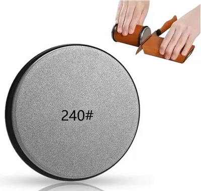 Imagen del producto de Afilador de cuchillas rotativo - Disco de diamante 240# - Discos de repuesto para afilador rotativo - Discos para afilador rotativo - Accesorios para afilador rotativo