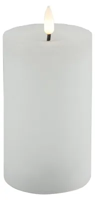 Produktbild von Countryfield LED Kerze/Stumpenkerze - weis - D7,5 x H12,5 cm - Zeitschaltuhr