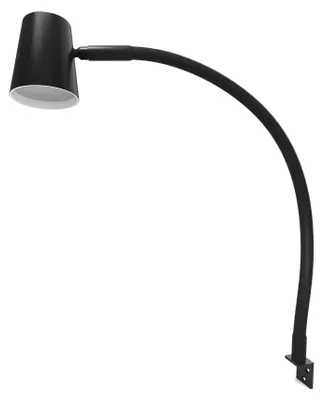 Image de kalb | Lampe de lecture LED noire, col flexible, lot de 1
