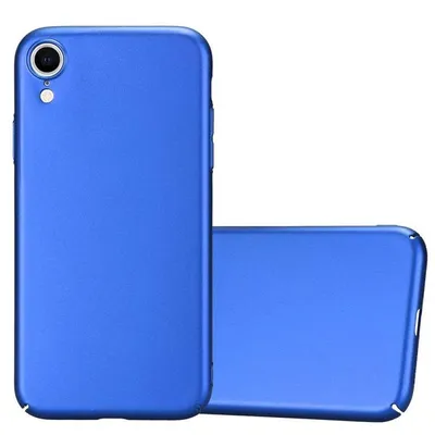 Immagine prodotto di Cadorabo custodia per Apple iPhone XR custodia protettiva in blu Custodia rigida custodia per telefono cellulare