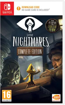Productafbeelding van Nintendo Switch, Little Nightmares - Complete Edition, code in de doos. Transparant, PAL