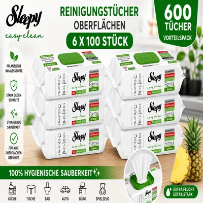Immagine prodotto di Sleepy Easy Clean Ananas 6x100