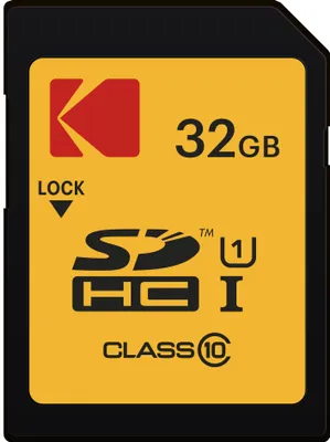 Produktbild von Kodak Sd 32gb Uhs-i U1 V10 Premium Speicherkarte Durchsichtig Durchsichtig One Size