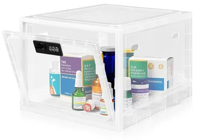 Produktbild von Transparente Lockbox mit Kombinationsschloss, Sicher und Praktisch
