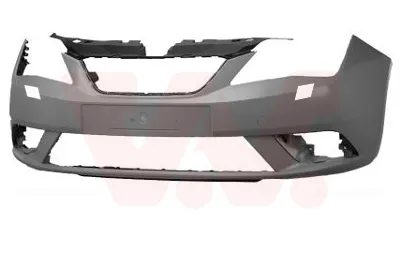 Produktbild von VAN WEZEL Stoßstange Stoßfänger für SEAT Ibiza IV Schrägheck (6J5, 6P1) Grundiert Glatt Schwarz 4924578