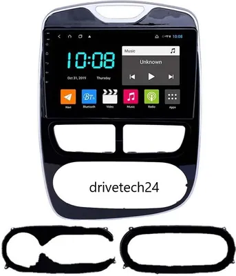Produktbild von 10" Android 10 Autoradio GPS Navi Wifi BT MP3 für Renault Clio 2016-2019 FM USB