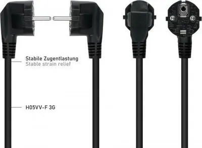 Produktbild von Kabelmeister SK1430-S050, 5 m, IEC C14, IEC C13, A05VV-F, 250 V, 10 A
