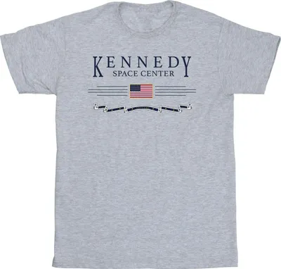 Produktbild von NASA - "Kennedy Space Centre Explore" T-Shirt für Herren BI52282 (XXL) (Grau)