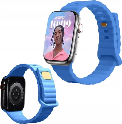 Produktbild von ARMBAND FÜR APPLE WATCH (SE 9 8 7 6 5 4 3 2 1) 49 / 45 / 44 / 42 mm SILIKON