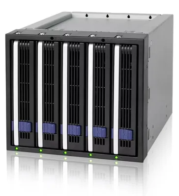 Zdjęcie produktu dla Icy Dock MB155SP-B, Czarny, 1 went., 6 Gbit/s, 146,4 mm, 200,4 mm, 125 mm