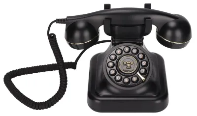 Productafbeelding van Retro vaste telefoon met snoer - Vintage telefoon uit de jaren 1920