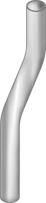 Immagine prodotto di KWC AR tubo di scarico per orinatoio, AQUALINE, 200 mm, offset 35 mm