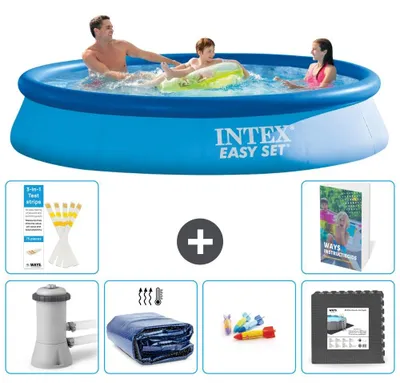 Immagine prodotto di Piscina Easy Set rotonda - 366 x 76 cm - 7 pezzi  S177