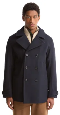 Produktbild von Mantel Barbour dunkelblau wolle