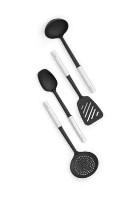 Zdjęcie produktu dla Brabantia 260285, 4 szt., Czarny, Stal satynowa