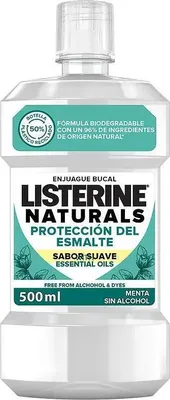 Produktbild von LISTERINE Naturals ENAMEL PROTECT Mundspülung ERHALEINBISAHLICHT 500 ml