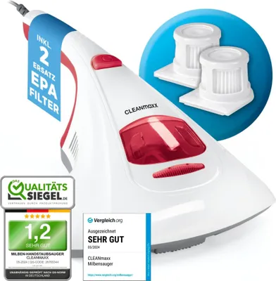 Produktbild von CLEANmaxx Milben-Handstaubsauger 300W