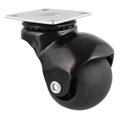Produktbild von WAGNER Design Kugelrolle / Soft-Lenkrolle KUGEL - Durchmesser Ø 50 mm, Tragkraft 50 kg, schwarz - 01001601