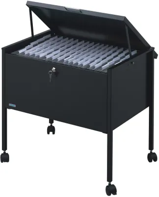 Obrázok produktu pre DURABLE 3098-01 Závesný vozík na spisy DURABLE "Economy 80 Top", čierny