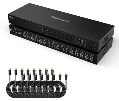 Productafbeelding van 16X1 HDMI KVM Switch 16 Port 4K@60Hz