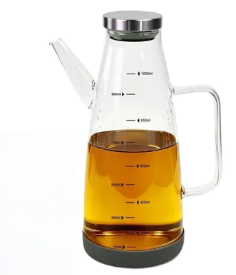 Dosierer für 1-Liter-Ölflasche, transparent, Extra Large