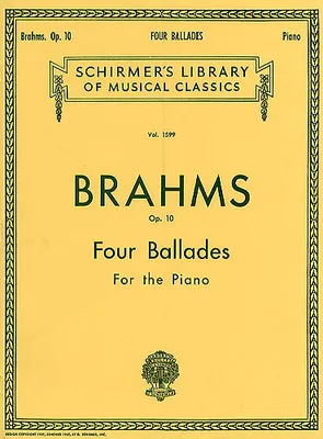 Immagine prodotto di 4 Ballades, Op. 10