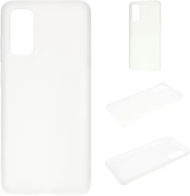 Image de Housse pour Samsung Galaxy S20 Housse silicone Cover Case Matt White