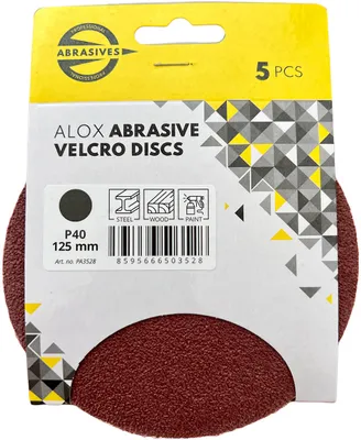 Immagine prodotto di fustella abrasiva 125mm grana 180 SZ (5pz)