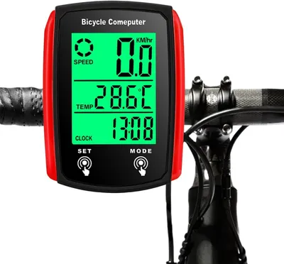 Imagen del producto de Ordenador de bicicleta - 19 funciones - Protección IP54 - Pantalla táctil con iluminación