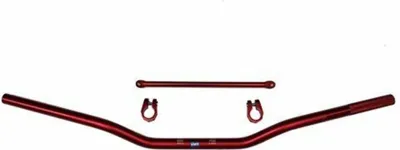 Produktbild von Alu Lenker Strebe eloxiert 810 mm Rot Typ 13 Pit Bike Dirt Bike Cross HMParts
