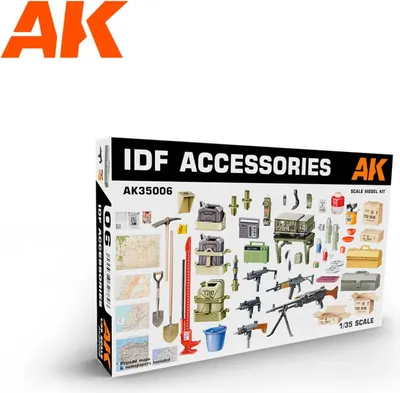 Obrázok produktu pre AK Interactive S.L. AK-35006 IDF Príslušenstvo
