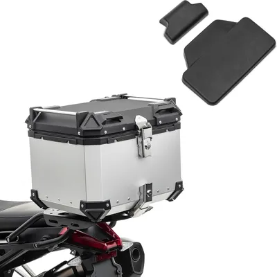 Produktbild von Set Motorrad Aluminium Topcase 45L + Sozius Rückenpolster # XB45 Alu T