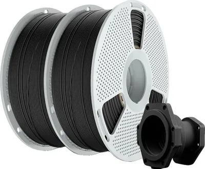 Immagine prodotto di filamento 3D, materiale PC-ABS/FR-ABS, resistente al calore, PC-ABS nero