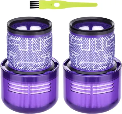 Produktbild von 2 Stück Filter für Dyson V11 Absolute Animal V15 Detect SV14 SV22 Extra Pro Torque Drive Akku Staubsauger, Hepa Ersatzfilter Ersetzen Sie #970013-02