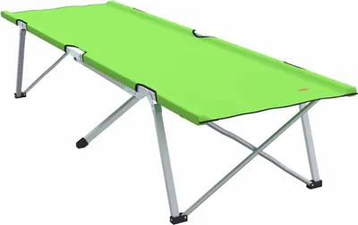 Image de vidaXL Lit pliant pour le camping vert 194 x 62,5 x 42,5 cm