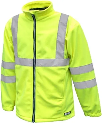 Produktbild von DASSY Warnschutz Fleecejacke KALUGA Gr. 3XL gelb