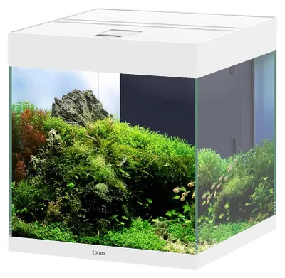 Aquarium Emotions Pro 40 Weiß, 52 l, Filter, LED