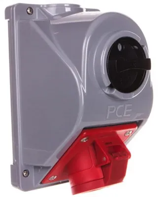 Immagine prodotto di Prese multiple con interruttore 0-1, 16A, 4P, 400V, grado di protezione IP44, modello COMBO-POL, codice prodotto 96061440W