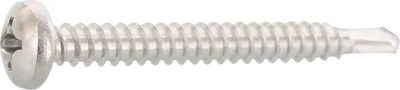 Produktbild von DIN7504N 4.2x 19 Phillips-KS Edelstahl A2 Linsen-Bohrschraube ISO15481