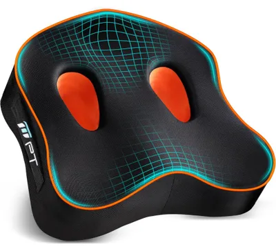 Ergonomisches Sitzkissen, Memory-Schaum, rutschfest, für Büro & Auto