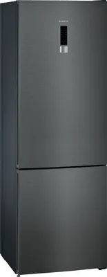 Image de Siemens iQ300, Combinaison réfrigérateur-congélateur indépendante avec partie congélation en bas, 203 x 70 cm, BlackSteel, KG49NXXEA