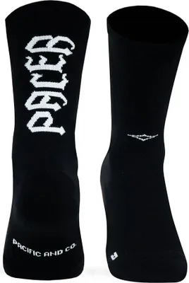 Image de Pacific Socks Pacer Chaussettes Noir EU 42-45 Hommes,Femmes Noir EU 42-45