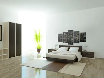 Image de Tableau acoustique New York 200 x 100 cm Tableaux Mousse acoustique Absorbeur acoustique haute performance Isolation acoustique Toile 5 pièces Tableau mural Acoustique intérieure Isolation acoustique 030111-37