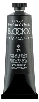 Produktbild von Blockx 3x Ölfarbe, Perylenschwarz -Tube 35ml - Perylenschwarz 213371BXC