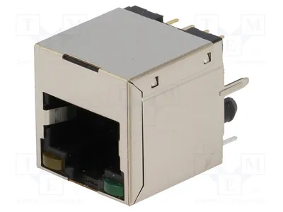 Produktbild von 1x Buchse PIN: 8 RJ45  abgeschirmt,mit LED,mit Trenntransformator LMJ2138812S0LOT6