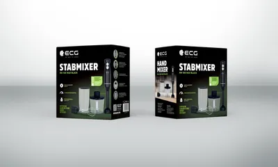 Zdjęcie produktu dla ECG RM 100 Max, Blender immersyjny, 2 m, 400 W, Czarny